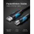 Vention USB2.0 A Male to B Male Print Cable 2M Black Premium Quality