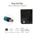 Vention USB2.0 A Male to B Male Print Cable 2M Black Premium Quality
