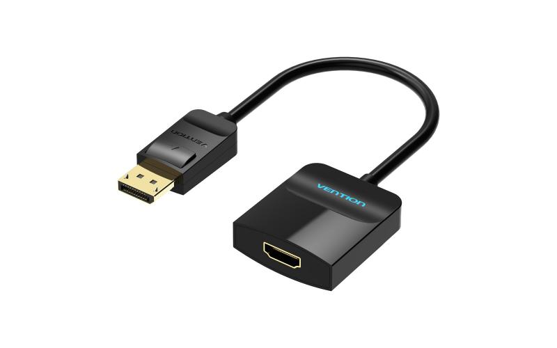 Vention DP to HDMI Converter 0.15M Black Premium Quality