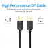 Vention DP Cable 5M Black Premium Quality