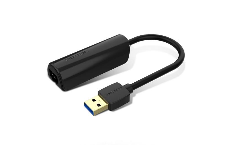 Vention USB 3.0 to Gigabit Ethernet Adapter ABS Type Black 0.15m Premium Quality