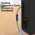 Vention USB 3.0 to Gigabit Ethernet Adapter ABS Type Black 0.15m Premium Quality