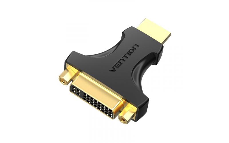 Vention HDMI Male to DVI (24+5) Female Adapter Black Premium Quailty