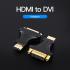 Vention HDMI Male to DVI (24+5) Female Adapter Black Premium Quailty