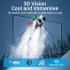 Vention Cotton Braided 8K HDMI Cable 3M Black Premium Quailty