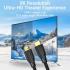 Vention Cotton Braided 8K HDMI Cable 1.5M Black Premium Quailty