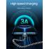 Joyroom Type-C 3A Fast Charging Data Transmission Cable Cord 3pcs/Pack (0.25m/1.2m/2m)