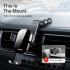 JOYROOM ZS198 Light Shadow Series Gravity Bracket Aviation Car Dashboard Phone Holder – Black