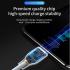 Joyrom IPhone USB Fast Charging Data Cable for Android PVC1M