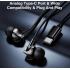 Joyroom JR-EC02 Ben Series USB-C Wired Earphones Black