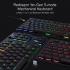 Redragon K621 Horus TKL RGB Mechanical Wire & Bluetooth & Wireless Low Profile Linear Red Switch – Black