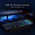 Redragon K621 Horus TKL RGB Mechanical Wire & Bluetooth & Wireless Low Profile Linear Red Switch – Black