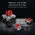 Redragon K621 Horus TKL RGB Mechanical Wire & Bluetooth & Wireless Low Profile Linear Red Switch – Black
