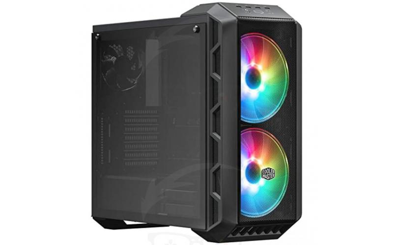COOLERMASTER H500 ARGB Gray Mid Tower Gaming Case