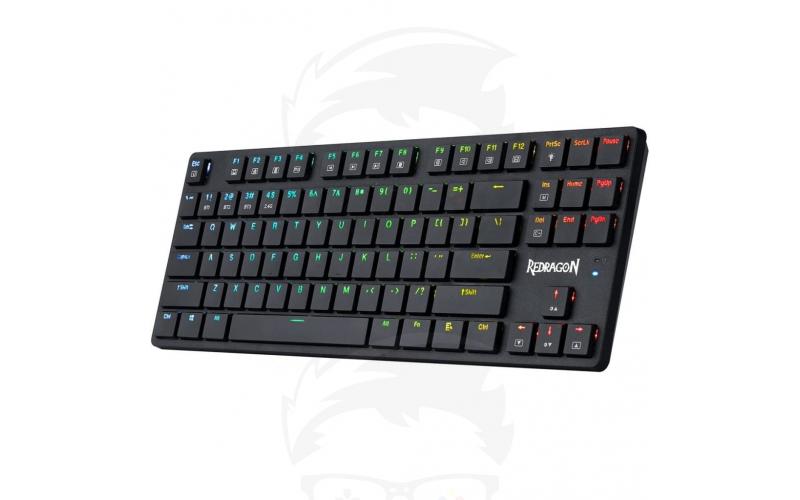 Redragon K539 Anubis RGB Mechanical GAMING KEYBOARD ( BLACK / WHITE)