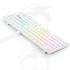 Redragon K539 Anubis RGB Mechanical GAMING KEYBOARD ( BLACK / WHITE)