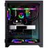 Xigmatek Aquarius S RGB Front & Left Tempered Glass - GAMING CASE 3 FAN BLACK