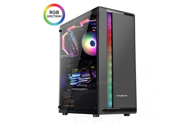 ABKONCORE L850 V1 Front RGB 1 FAN GAMING CASE