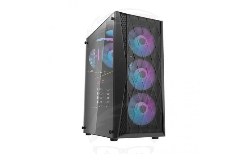 DARKFLASH DK352 Black ATX PC GAMING Case