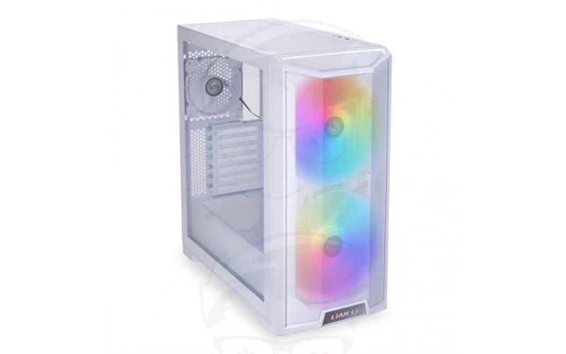 Lian Li LANCOOL 215 White ARGB 200mm Mid Tower Gaming Case