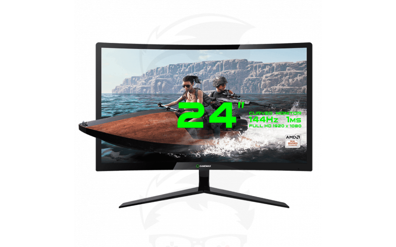GAMEMAX GMX24C144 GAMING MONITOR 144HZ 1MS 24\