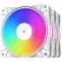 DEEPCOOL CF120 Plus 3x120mm A-RGB Dual Loop Lighting Zones  - White