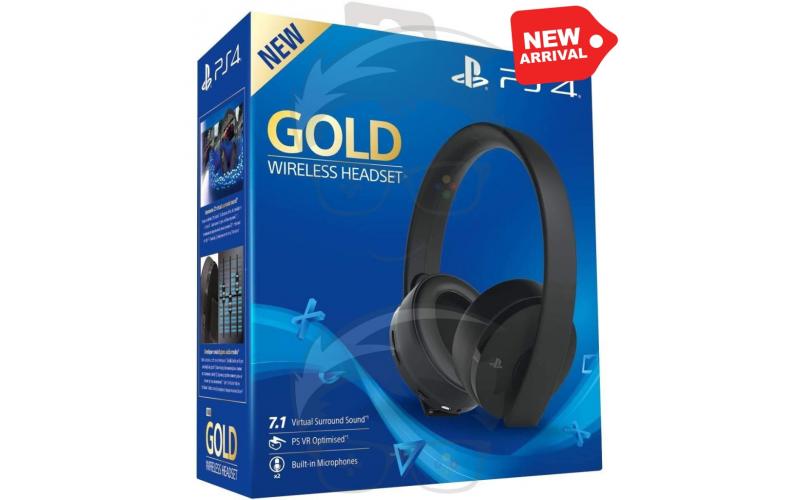 PS4 Gold Headset - PlayStation 4