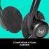 Logitech 960 USB Noise-cancelling w/ Mute Button Stereo Headset