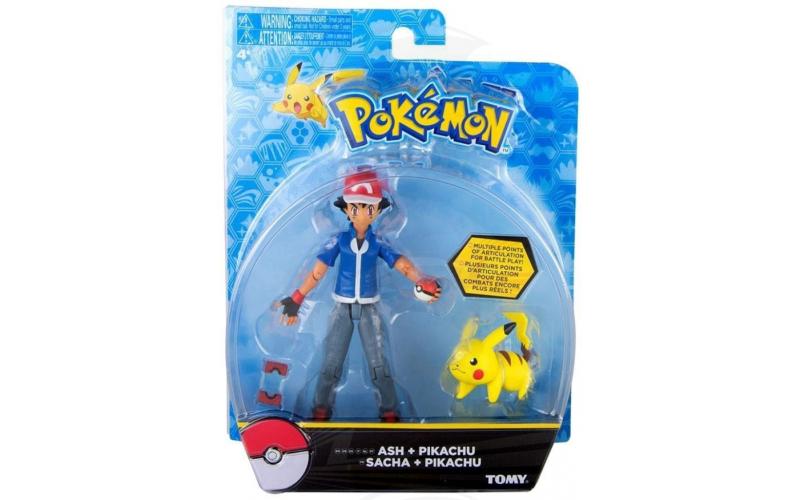 Pokemon Ash & Pikachu Action Figure