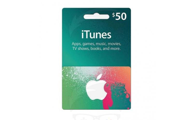 iTunes Gift Card 50$