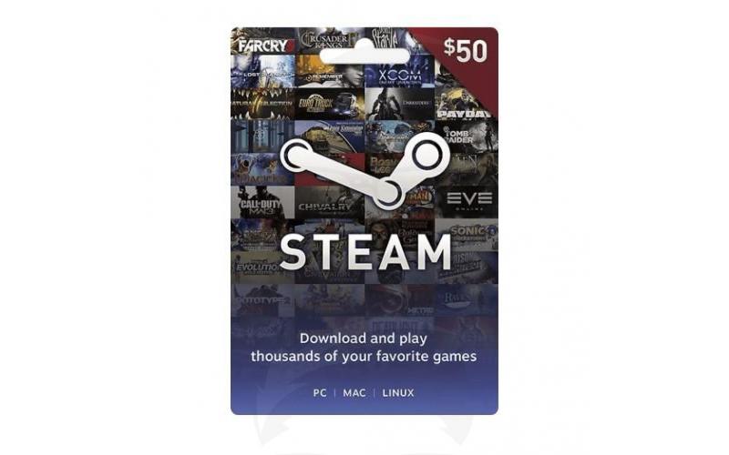 Steam Gift Card 50$