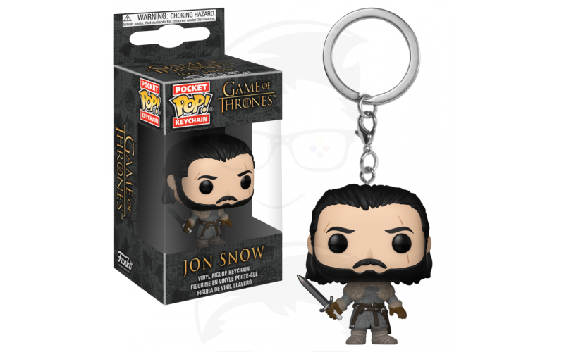 Pocket POP! Keychain : Game of Thrones - Jon Snow (Beyond the wall)