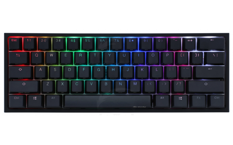 Ducky One 2 Mini RGB (BLUE Cherry MX) Black Keyboard