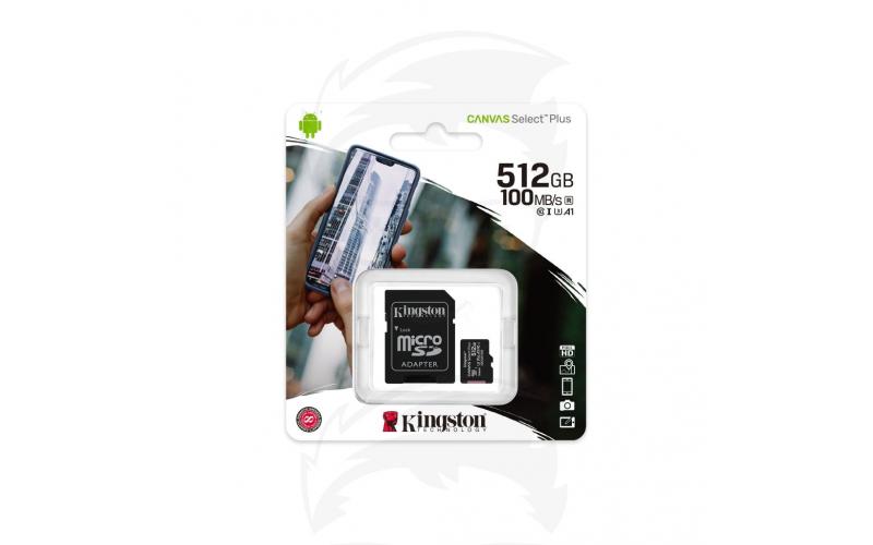 Kingston Memory Card 512GB MICRO SD