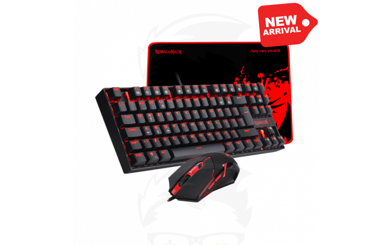 Redragon Gaming Keyboard and Mouse PLUS Mouse Pad Combo