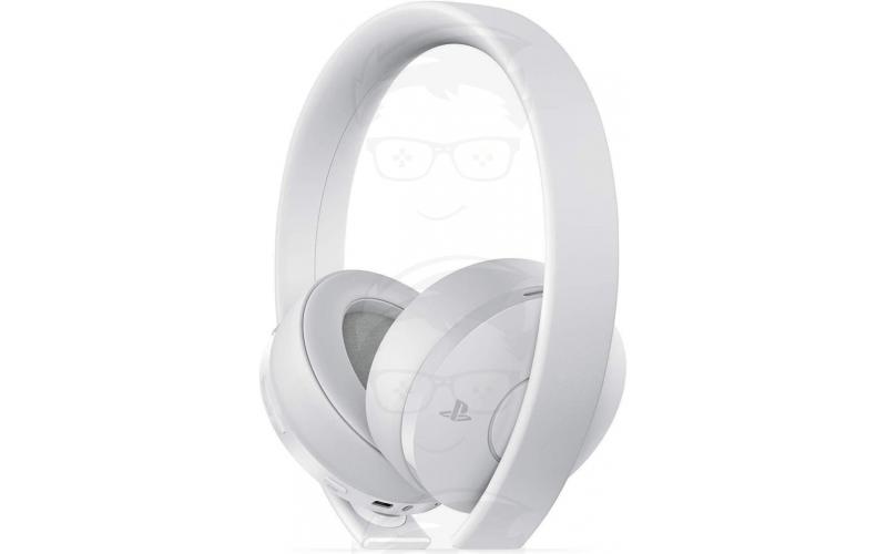 PlayStation Gold Wireless Headset White - PlayStation 4