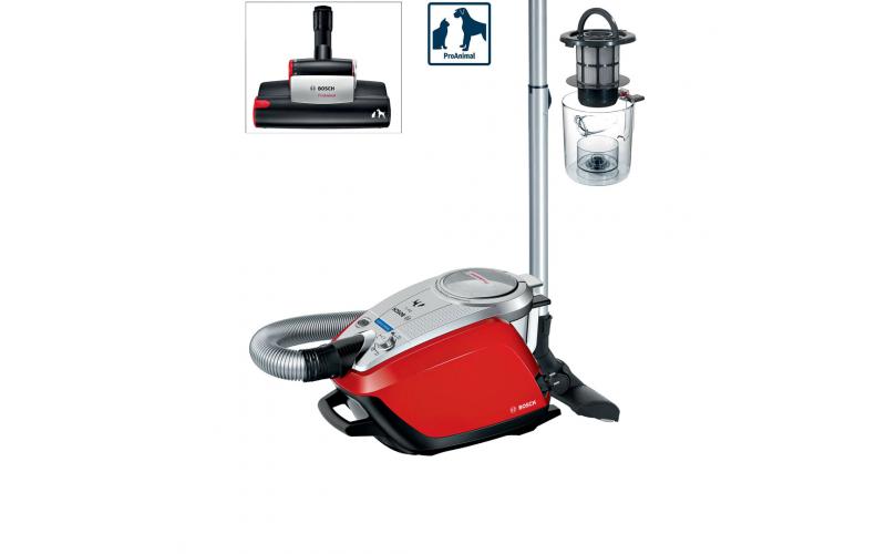 Bagless Vacuum Cleaner Zoo ProAnimal Silver+Red
