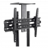 TV Wall Mount Bracket Stand With Media Shelf