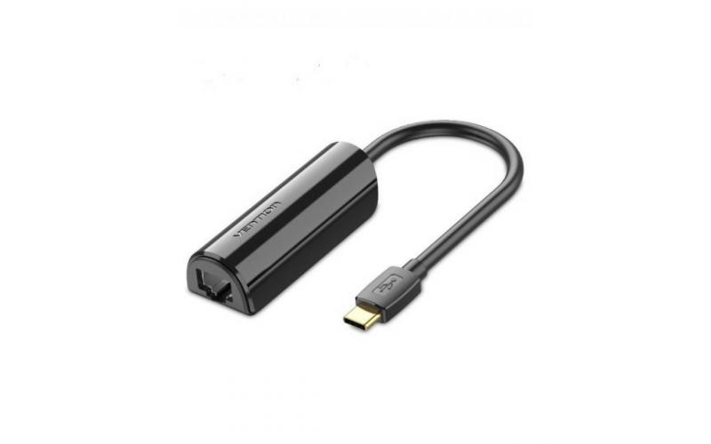 Vention USB-C to Gigabit Ethernet Adapter 0.15M Black