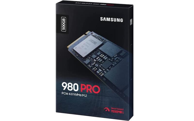 SAMSUNG 500GB 980 PRO PCIe® 4.0 NVMe™ SSD