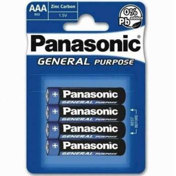 Panasonic Carbon Battery AAA 4 Pieces