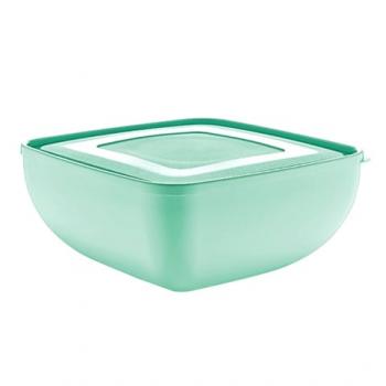Ucsan Plastic Square Bowl With Lid Small 0.5 Liter