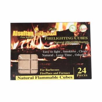 Al Sultan Fire Lighting Cubes 24 Pieces