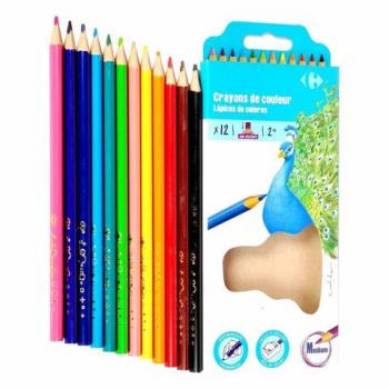Carrefour Crayon Colour Pencil 12 Pieces