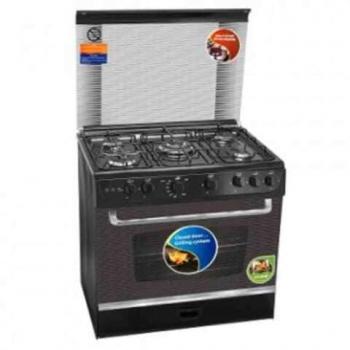 unionaire Gas Cooker C8810B 80X60 Full Safety Black