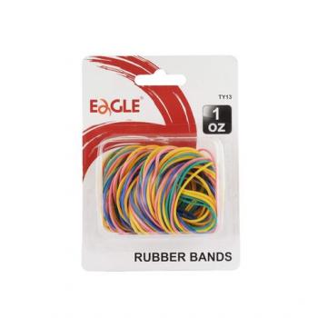 Eagle Rubber Bands Colored 50 Pieces
