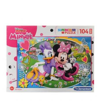 Puzzel Game Maxi Minnie Happy Helpers 104 Pieces