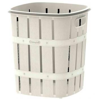Laundry Basket 33 Liter Grey