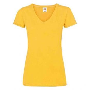 Fruit Of The Loom Women T-shirt Large Size Yellow