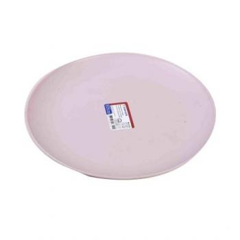 Ucsan Plastic Frosted Large Plate 235x20 Cm